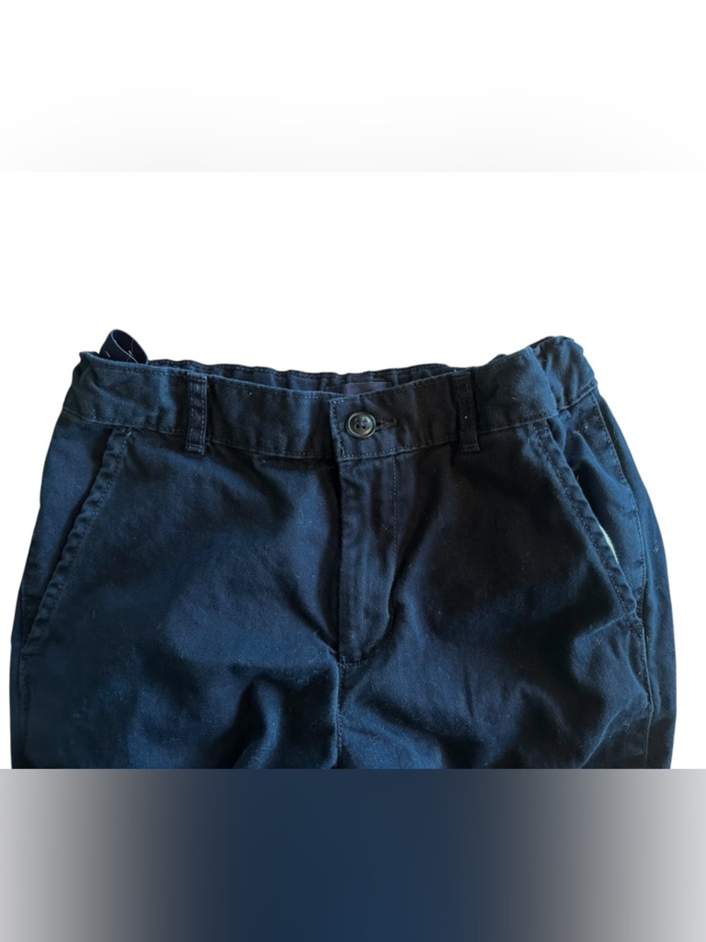 Children’s Place Dress Pants Trousers Boys Size 12 Navy Blue Straight Leg